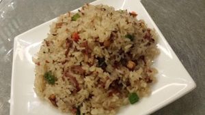 Fried rice with XO sauce at JenDow - Lian Shiang Jai 莲香斋 in Shanghai