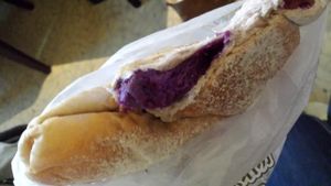 Sweet potato bun! Natural taste and freshly baked!! at JenDow - Lian Shiang Jai 莲香斋 in Shanghai