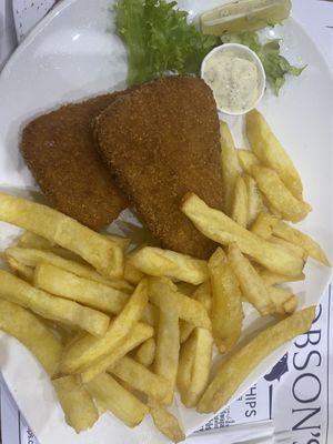   at Hobson's Fish & Chips - Charing Cross in London