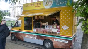 De Langste Veggietafel at Loving Hut Express in Antwerpen