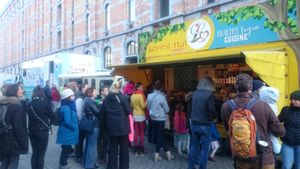VeggieWorld Brussels 2018 at Loving Hut Express in Antwerpen
