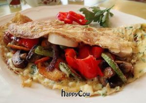 Vegetable omelette at Made In Home in Sofia