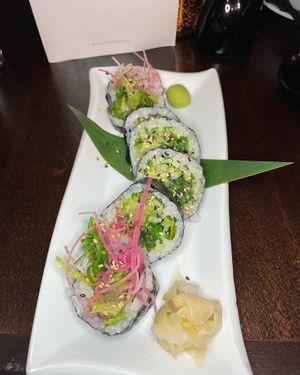 Vegan Veggie Sushi   at Chuck's Fish in Mobile