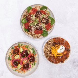 beyond meat bowls at Protein Bar - 7th St in Washington