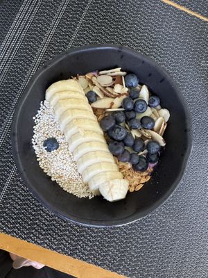 Dragon fruit bowl  at Baral Bar in San Jose Del Cabo