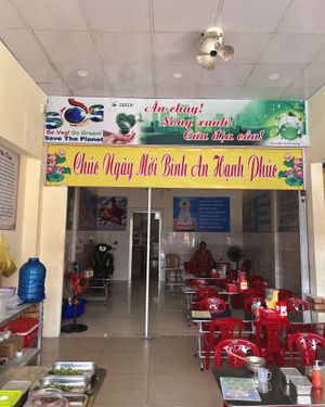 be veg, go green, save the planet💗 at Lẩu Chay 40K in Ben Tre
