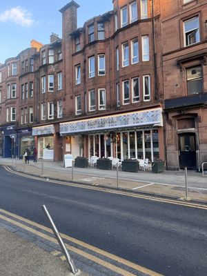 Aye  at Santa Lucia Pasta in Glasgow