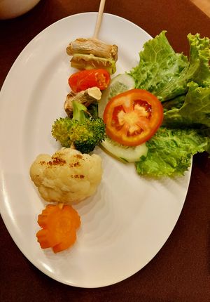 bbq vegetables at Chaichet Terrace - ระเบียงไชยเชษฐ์  in Koh Chang