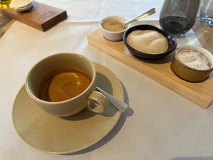 Espressoo  at Helbigs Gasthaus in Johannesberg