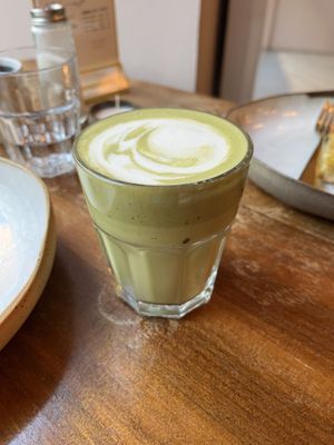 Matcha late   at Das Lazy in Vienna