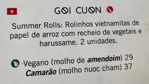   at Càm O'n Thai Food in Rio De Janeiro