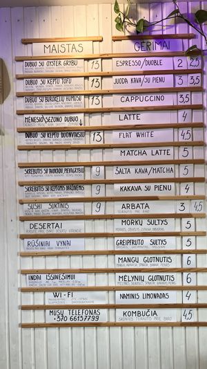   at Daržo Dubuo in Vilnius