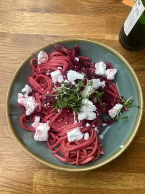 Vegan pasta  at Wild & Veggie in Hamburg