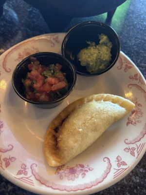 black bean empanada  at Kavas in Orlando