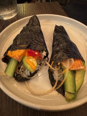 Pepper and salt temake  at Kimusabi in Newtown