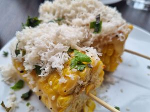 corn cob at Kimusabi in Newtown