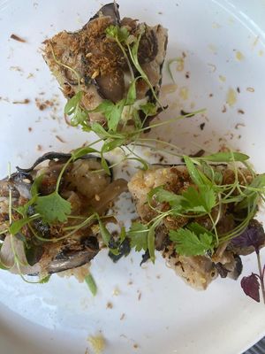 Wild Mushroom Onigiri  at Kimusabi in Newtown