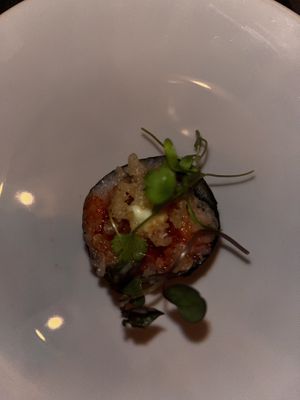 kimchi maki roll  at Kimusabi in Newtown