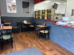 Interior at Falafel King in Bellmawr