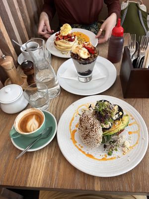 love on a table  at Neo Cafe & Eatery in Wellington