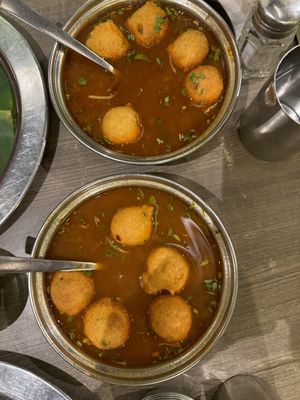 Vegan Rasam Wada  at Banana Leaf in Mumbai