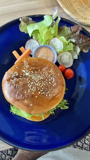 Vegan Burgerr  at Fu' Restro Phuket in Phuket
