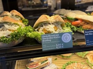 vegan sandwich #Veganuary at Steinecke in Berlin