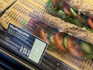 vegan sandwich #Veganuary at Steinecke in Berlin