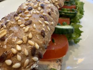 vegan sandwich  at Steinecke in Berlin