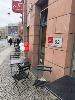 outside  at Steinecke in Berlin