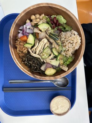 Bowl vegan avec riz   at CHOSUNBOWL  in Seoul