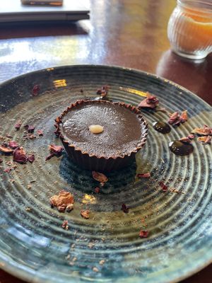 72% chocolate with peanut fillingg #Veganuary at Soul Bistro in Varkala