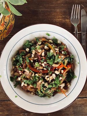 Pad Thaii  at Soul Bistro in Varkala