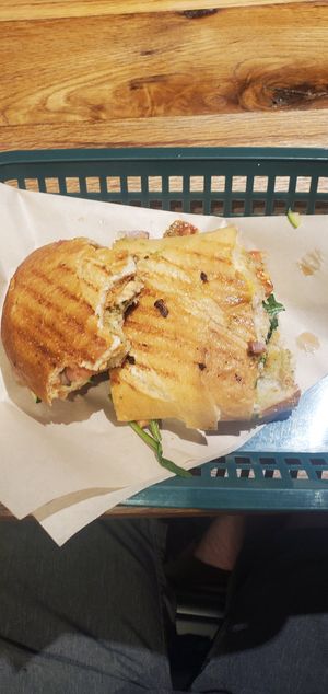 Panini at Hiking Hawaii Cafe in Honolulu