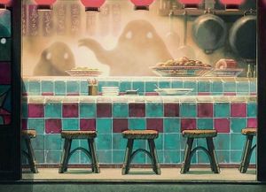 #studioghibli at Ramen Uyo in Sant Boi De Llobregat