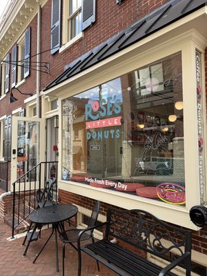   at Rose's Little Donuts in West Chester