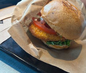 Vienna Burger at Swing Kitchen in Leipzig