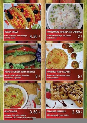 veg food at Bamboo Bar & Vegetarian Restaurant in Sihanoukville