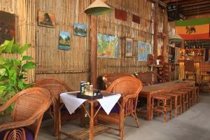 Bamboo Bar & Vegetarian Restaurant Sihanoukville Cambodia at Bamboo Bar & Vegetarian Restaurant in Sihanoukville