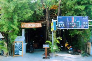 Enter of Bamboo Bar &Vegetarian Restaurant at Bamboo Bar & Vegetarian Restaurant in Sihanoukville