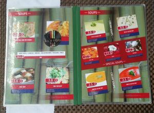 main menu 2 at Bamboo Bar & Vegetarian Restaurant in Sihanoukville