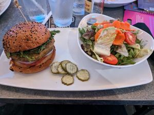 California veggie burger at Yard House in Hallandale Beach