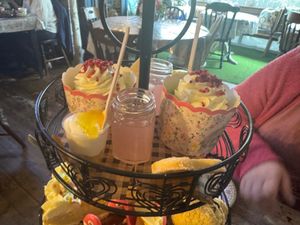 I think the mini meringues are my all time favourites at The Rabbit Hole in Stoke-on-trent