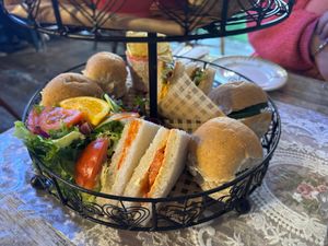 Sandwich selection at The Rabbit Hole in Stoke-on-trent