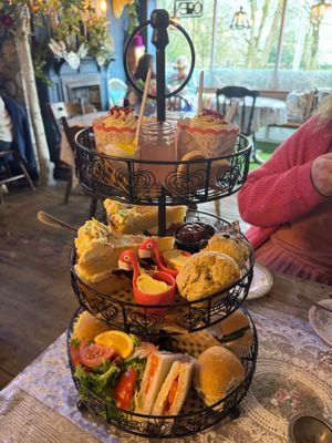 Another (different) afternoon tea at The Rabbit Hole in Stoke-on-trent