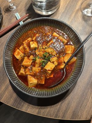 Mapo tofuu  at Restaurant Fei  in Gothenburg