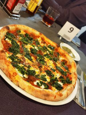 Salsicce e friarielli vegan at Rapsodia in San Felice Sul Panaro