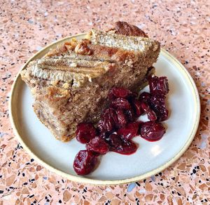 Banana bread at Eco Mind Cafe in Dubai