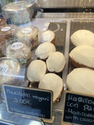 Maritozzi are excellent   at Lato 15 in Rome