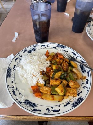   at Luo's Chinese Restaurant in Kanab